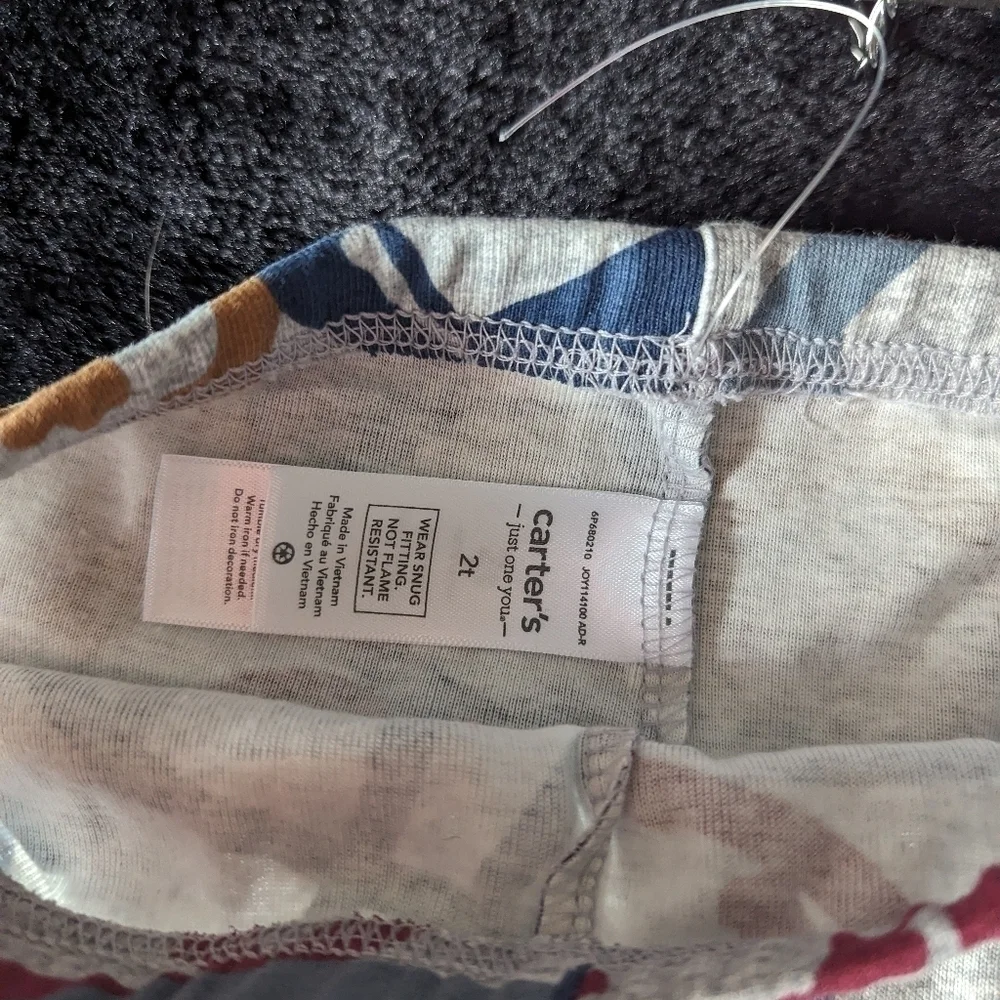 NWOT Carters 2 Pack Ball/Football Print Legging 2T